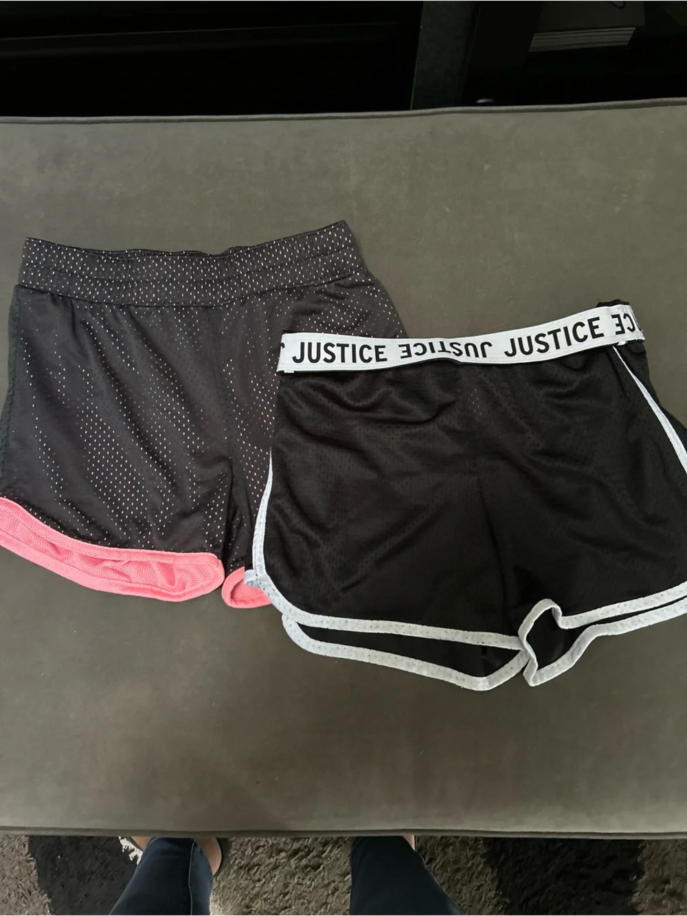 Girls Mesh Athletic Shorts